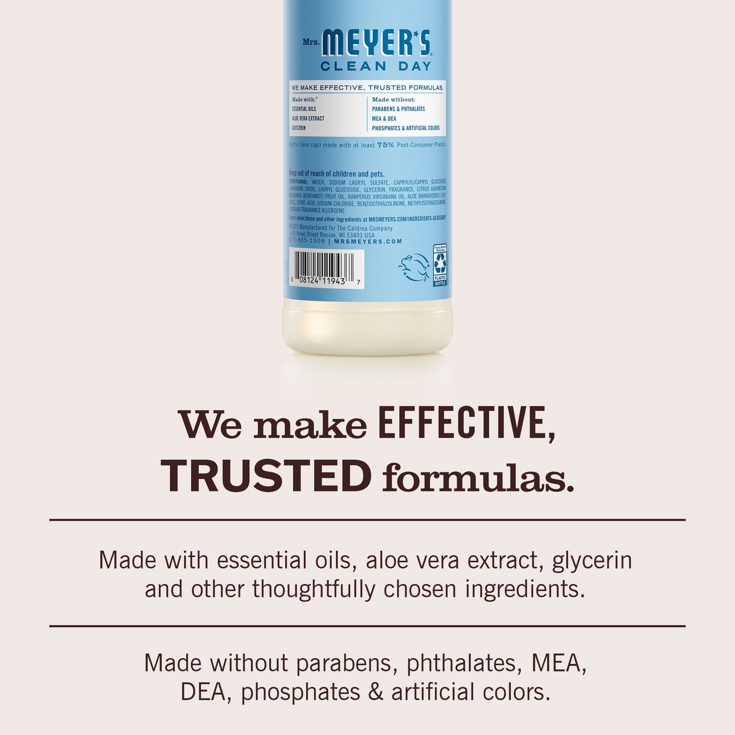 Mrs. Meyer's Clean Day Rain Water Dishwashing Liquid