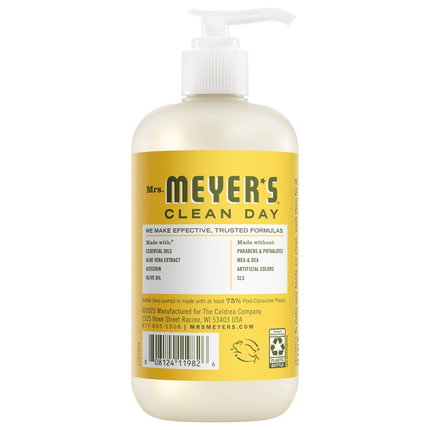 Mrs. Meyer's Clean Day Dandelion Liquid Hand Soap Home Essential
