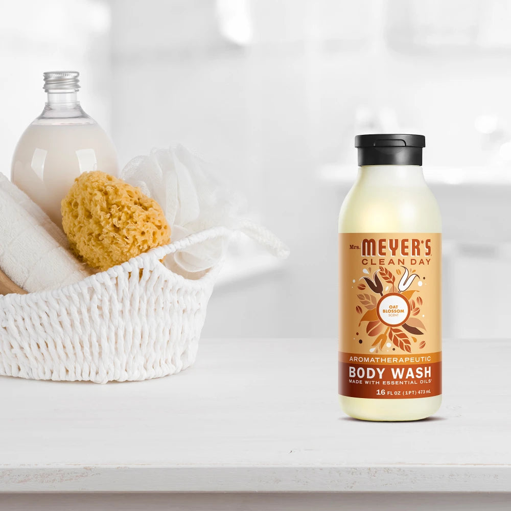 Mrs. Meyer's Clean Day Oat Blossom Body Wash Home Essential