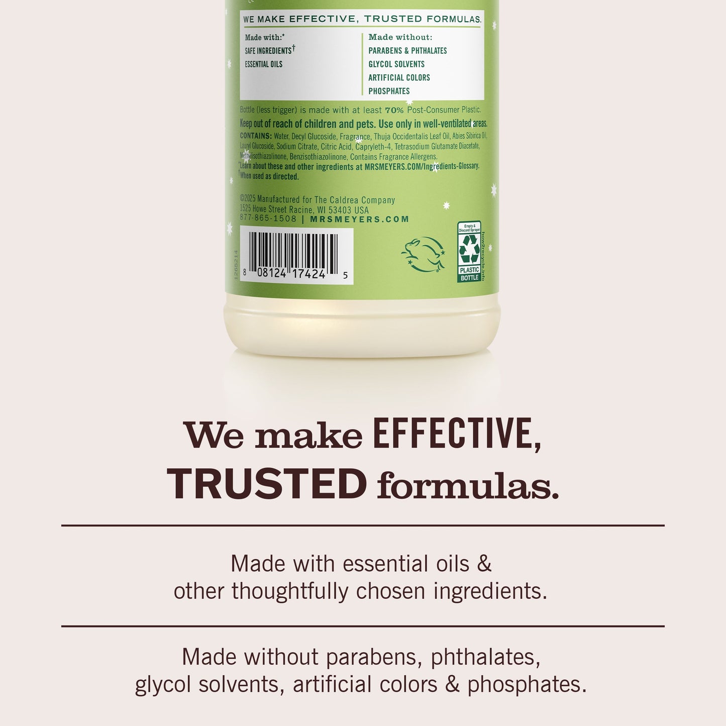 Mrs. Meyer's Clean Day Iowa Pine Multi-Surface Cleaning Spray