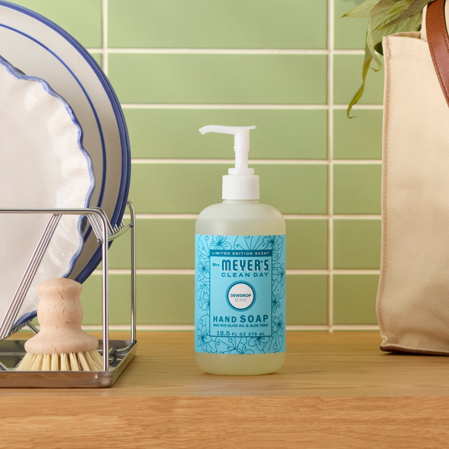 Mrs. Meyer's Clean Day Dewdrop Liquid Hand Soap Home Essential