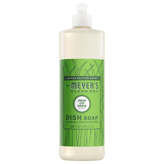 Mrs. Meyer's Clean Day Fresh Cut Grass Dishwashing Liquid Soap