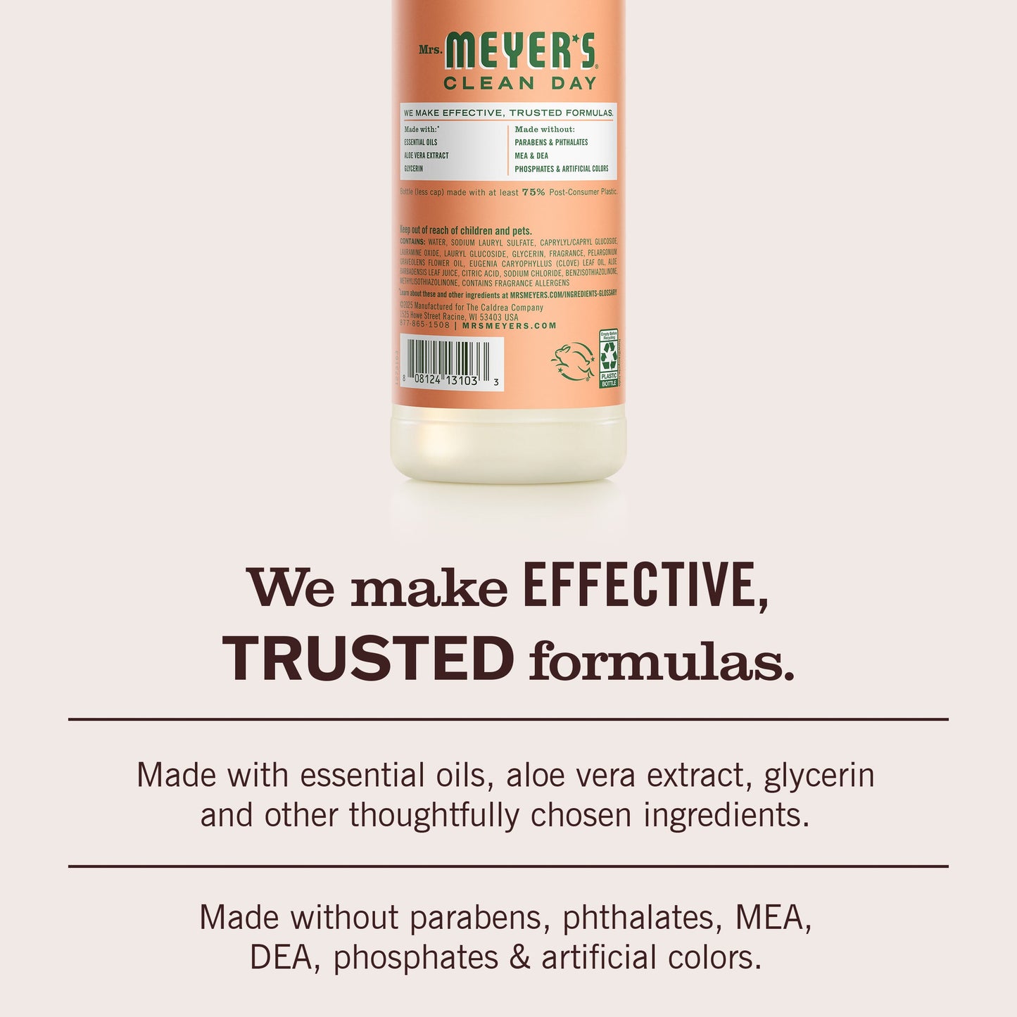 Mrs. Meyer's Clean Day Geranium Dishwashing Liquid
