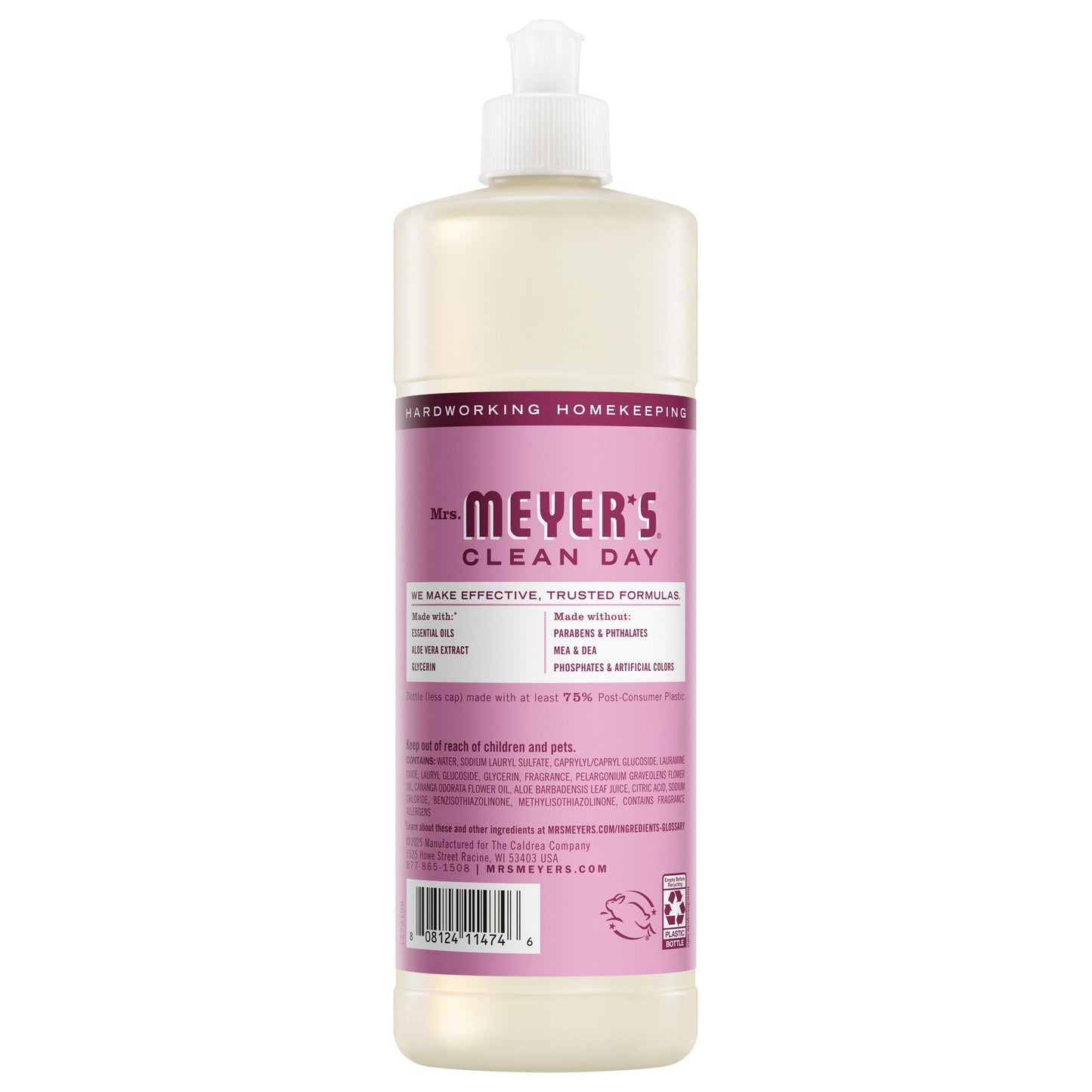Mrs. Meyer's Clean Day Peony Dishwashing Liquid