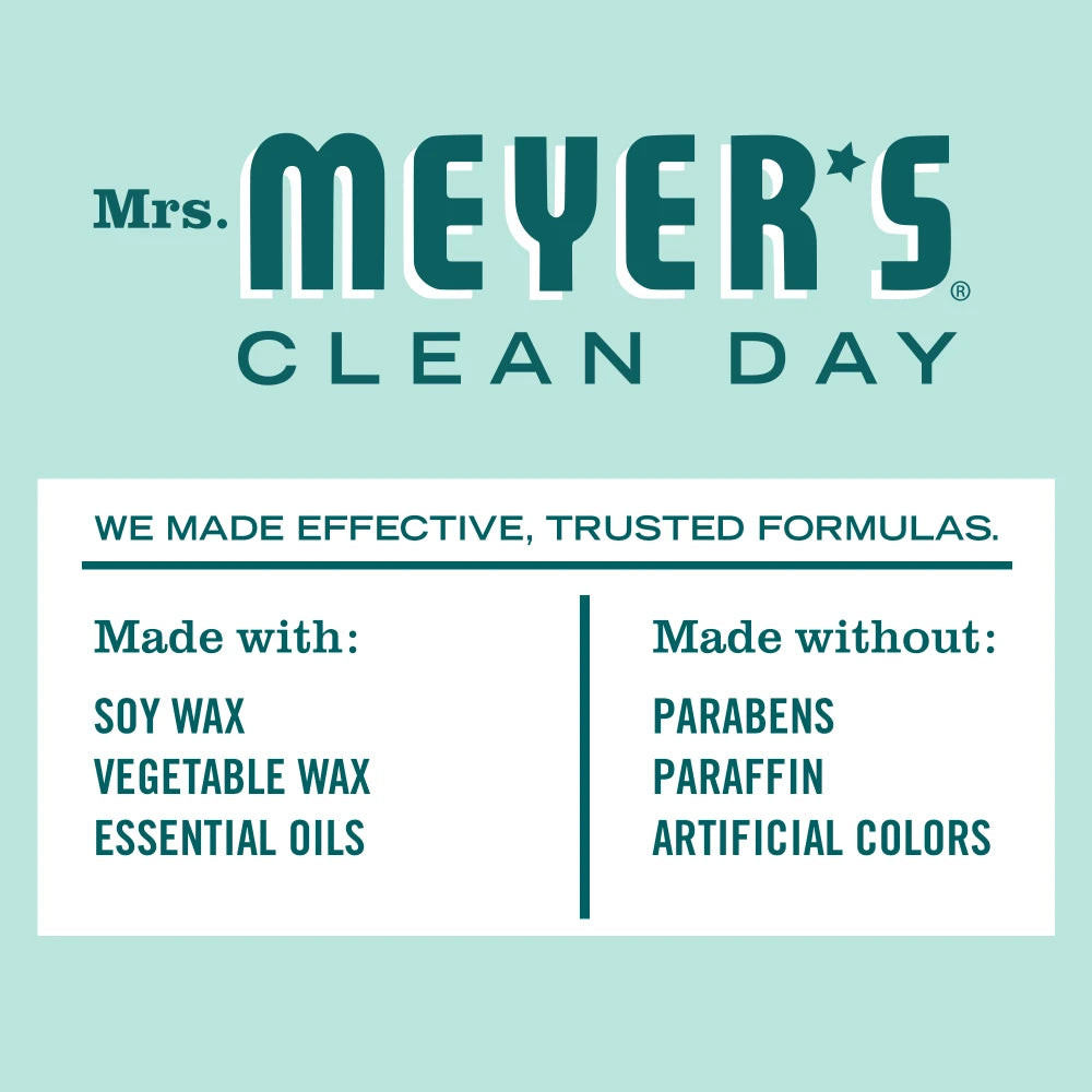 Mrs. Meyer's Clean Day Mint Scented Tin Candle