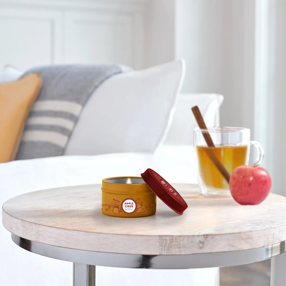 Mrs. Meyer's Clean Day Apple Cider Scented Tin Candle