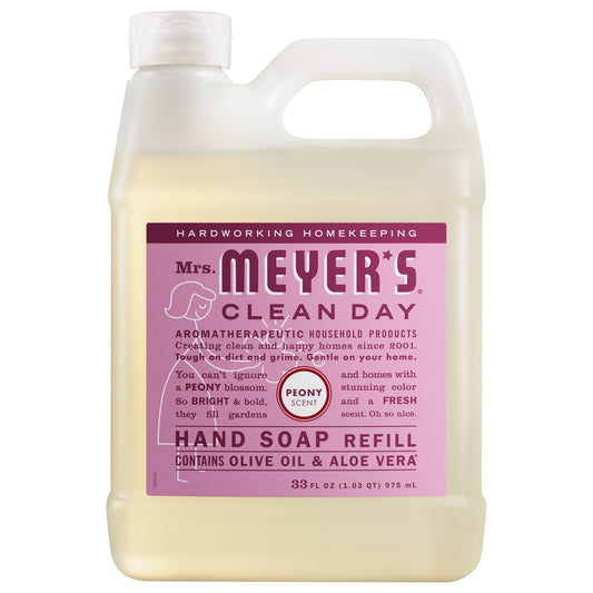Mrs. Meyer's Clean Day Peony Liquid Hand Soap Refill Pouch
