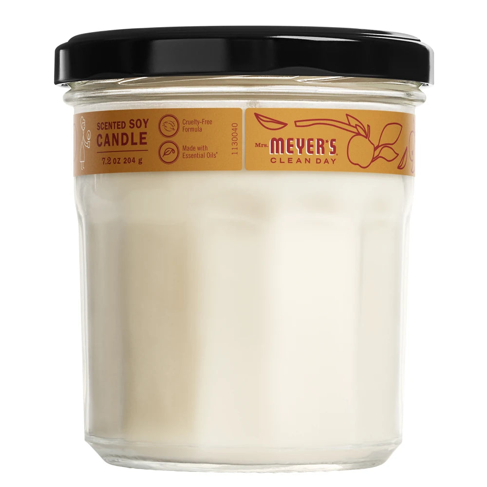 Mrs. Meyer's Clean Day Apple Cider Large Soy Candle