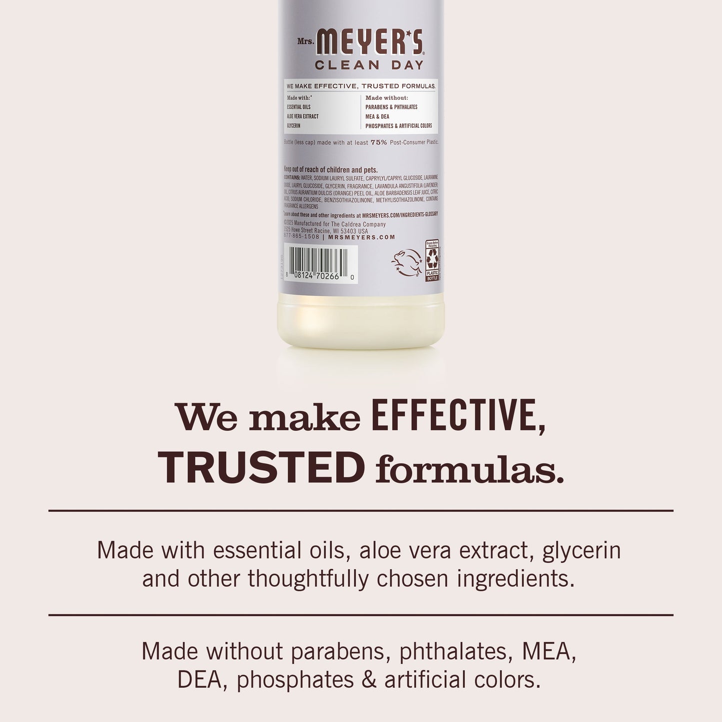Mrs. Meyer's Clean Day Lavender Dishwashing Liquid
