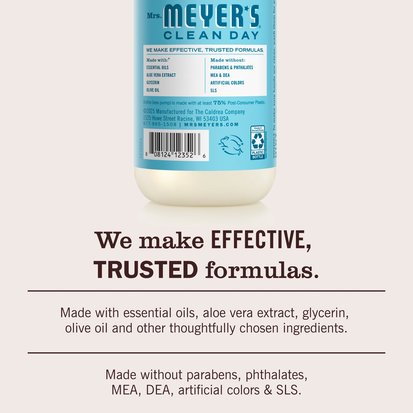 Mrs. Meyer's Clean Day Dewdrop Liquid Hand Soap Home Essential