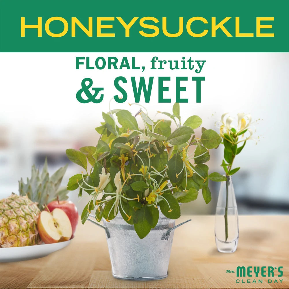 Mrs. Meyer's Clean Day Honeysuckle Soy Candle Small Home Essential