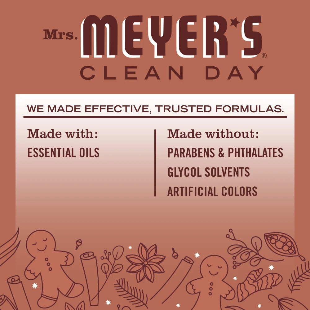 Mrs. Meyer's Clean Day Gingerbread Kitchen Basics Starter Set