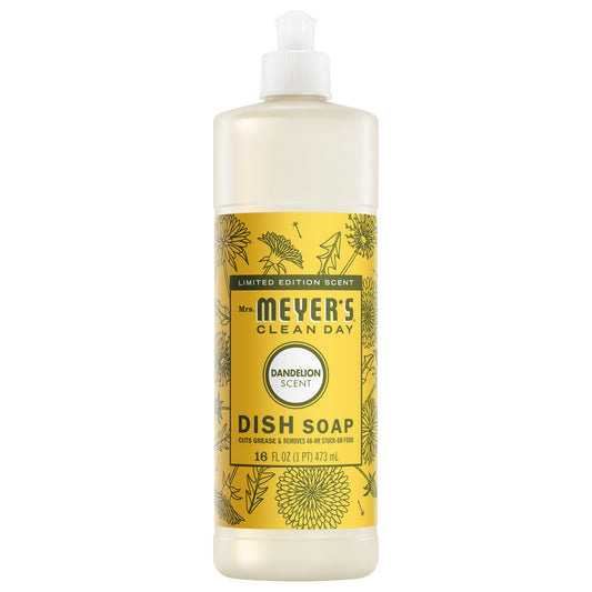 Mrs. Meyer's Clean Day Dandelion Dishwashing Liquid