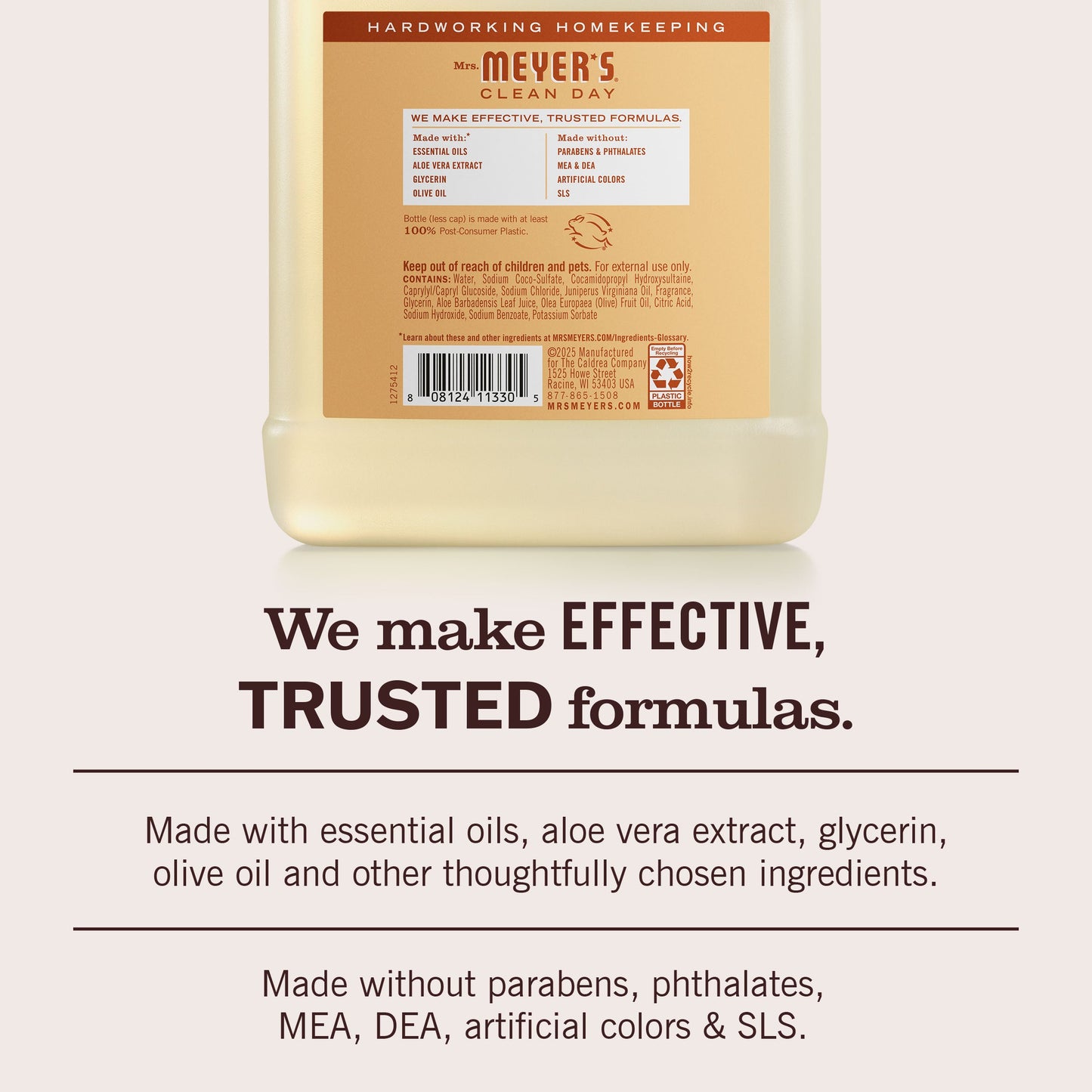 Mrs. Meyer's Clean Day Oat Blossom Liquid Hand Soap Refill Pouch