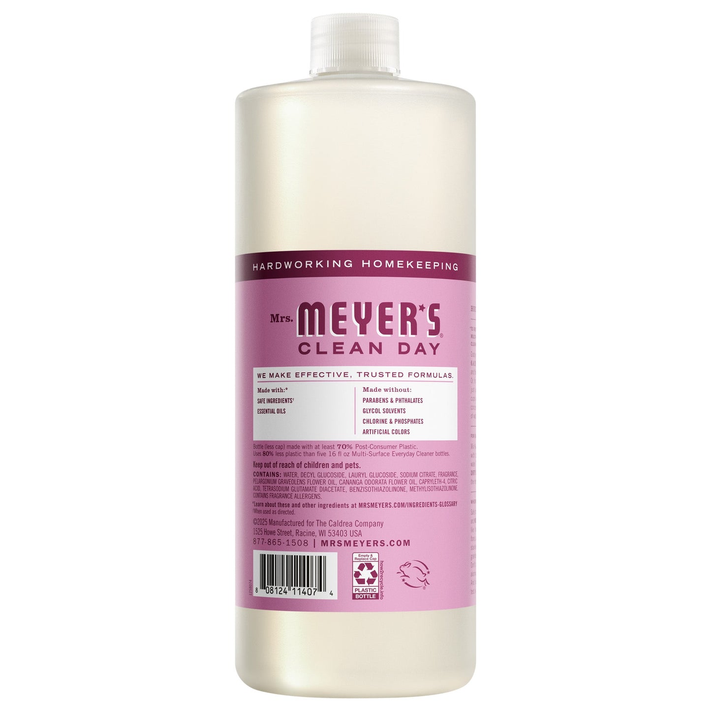 Mrs. Meyer's Clean Day Peony Multi-Surface Concentrate Home Care
