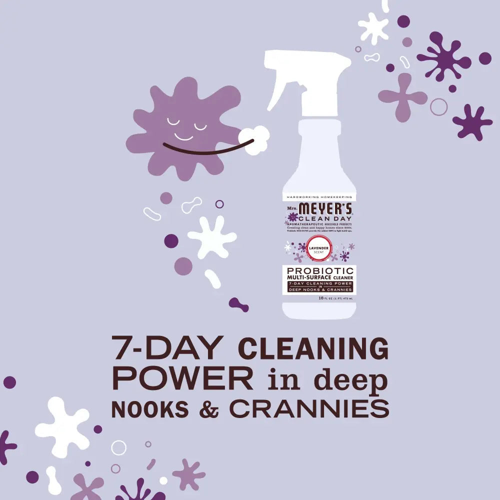 Mrs. Meyer's Clean Day Lavender Probiotic Multi-Surface Cleaner Home Essential