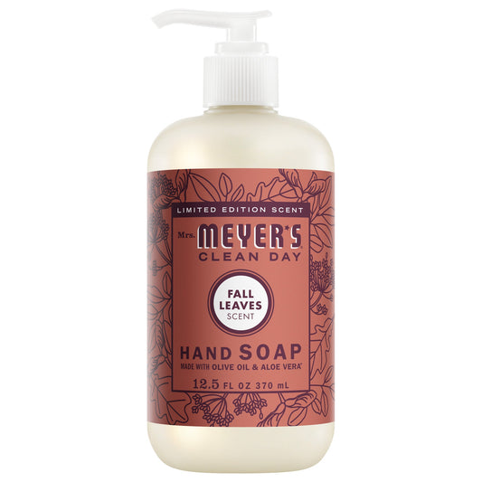 Mrs. Meyer's Clean Day Fall Leaves Liquid Hand Soap Home Essential