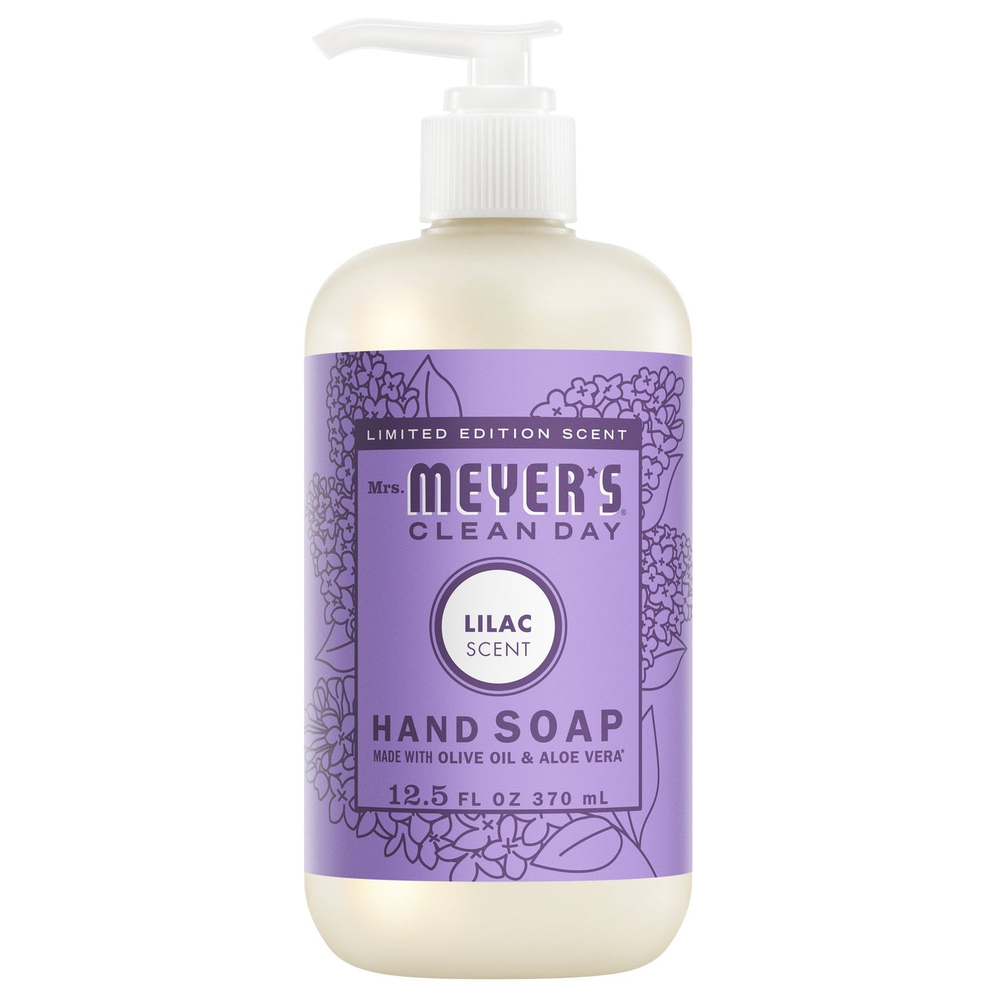 Mrs. Meyer's Clean Day Lilac Liquid Hand Soap Home Essential