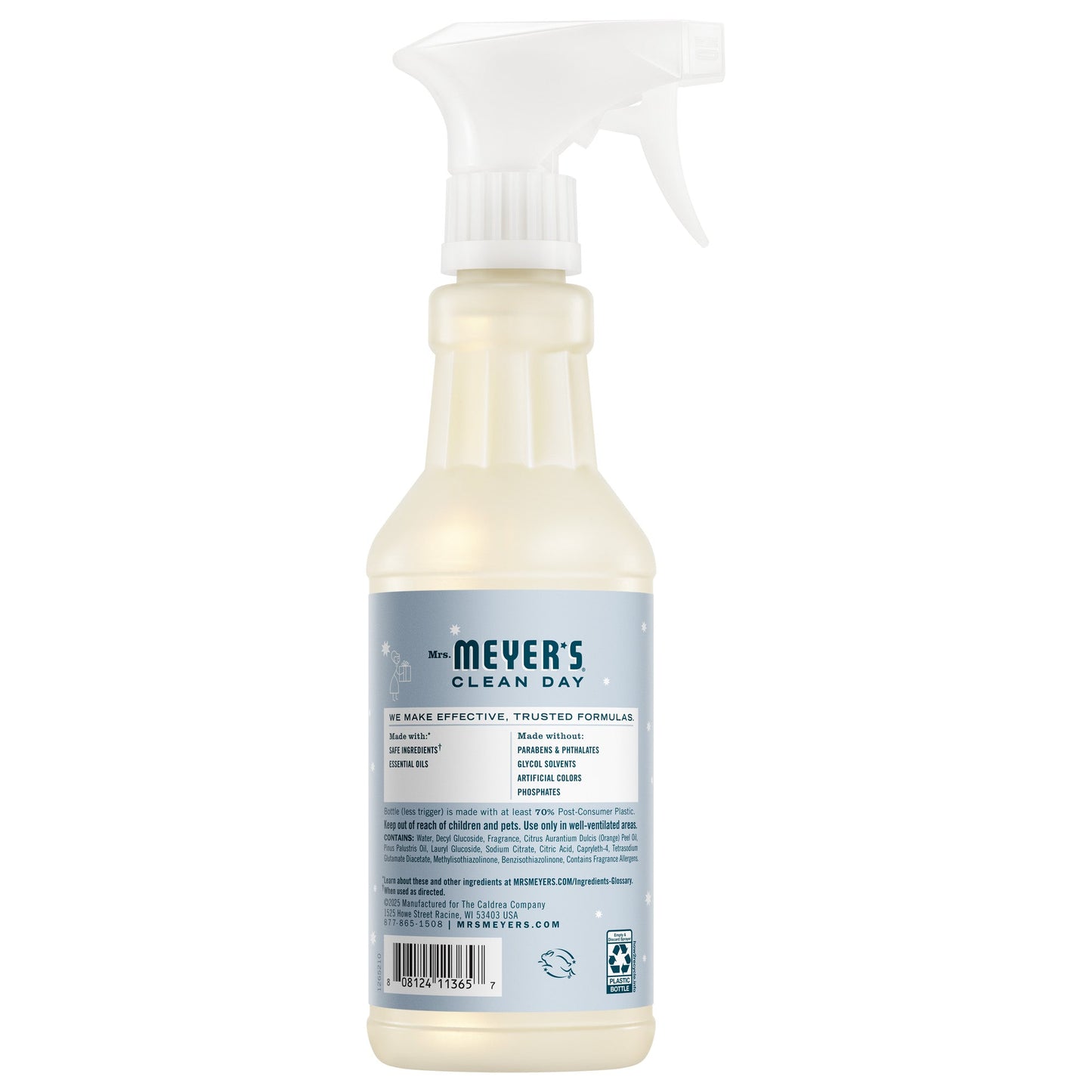 Mrs. Meyer's Clean Day Snowdrop Multi-Surface Cleaner Bundle, 3-Count