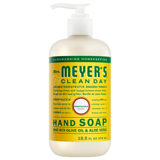 Mrs. Meyer's Clean Day Honeysuckle Liquid Hand Soap Home Essential
