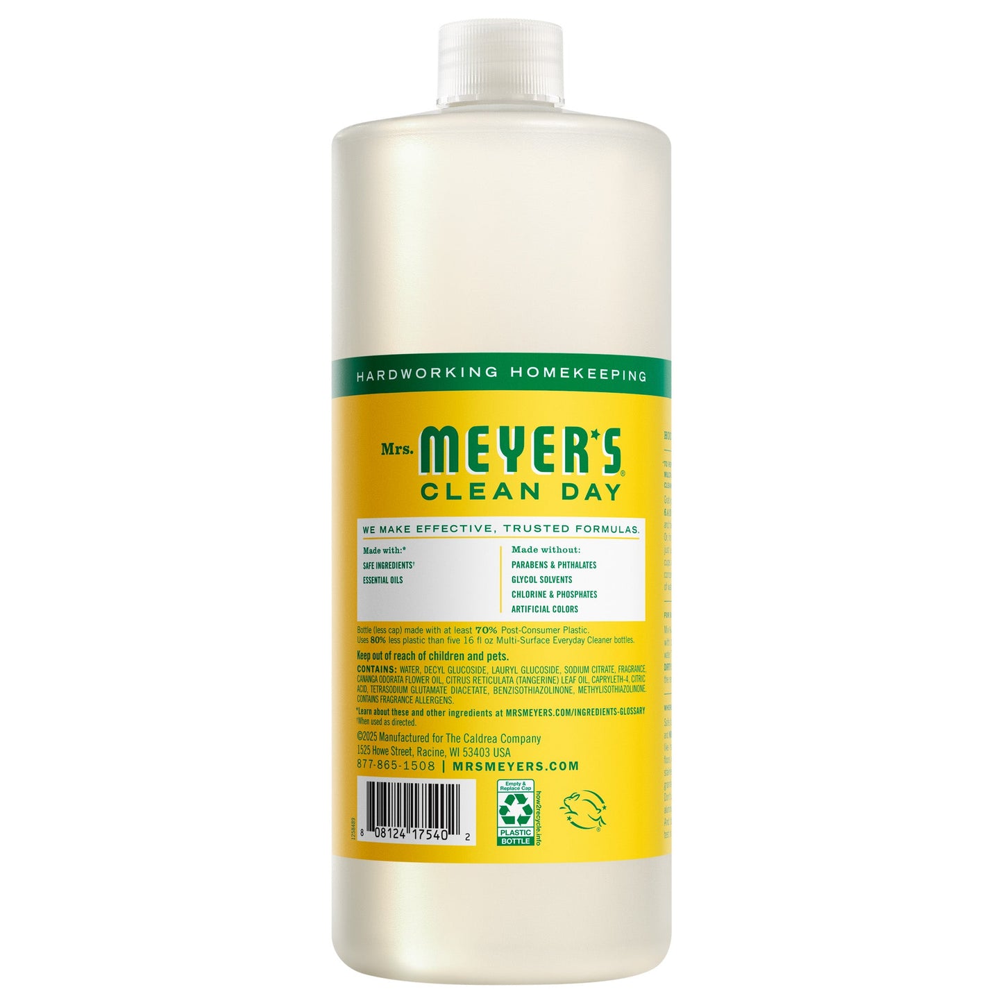Mrs. Meyer's Clean Day Honeysuckle Multi-Surface Concentrate Home Care