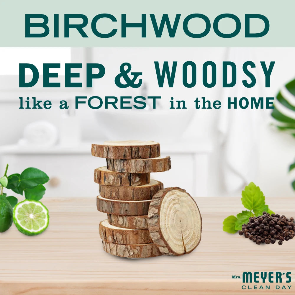 Mrs. Meyer's Clean Day Birchwood Daily Bar Soap Home Essential