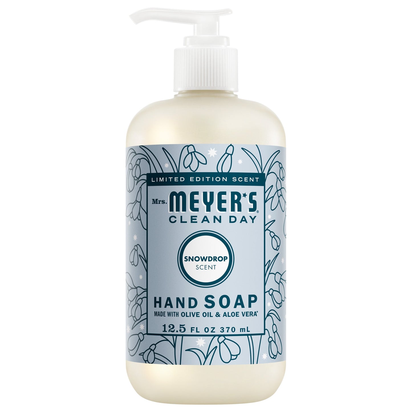 Mrs. Meyer's Clean Day Snowdrop Liquid Hand Soap Home Essential