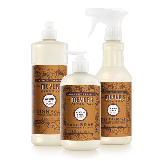 Mrs. Meyer's Clean Day Acorn Spice Kitchen Basics Starter Set