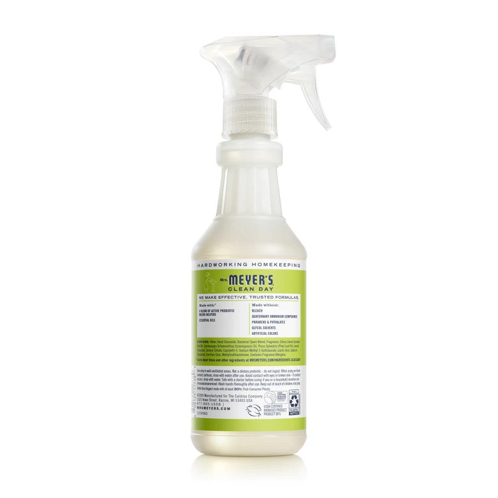 Mrs. Meyer's Clean Day Lemon Verbena Probiotic Multi-Surface Cleaner Home Essential