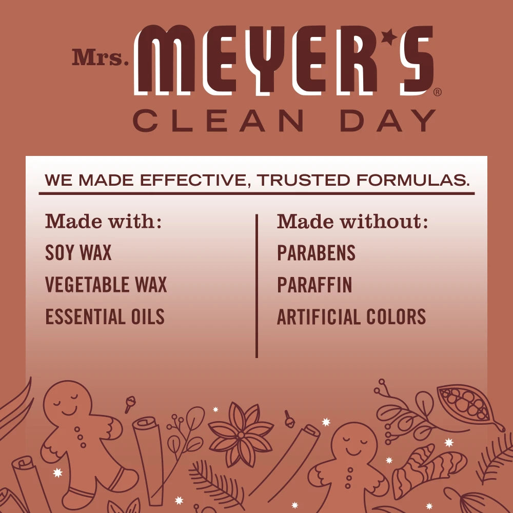 Mrs. Meyer's Clean Day Gingerbread Scented Tin Candle