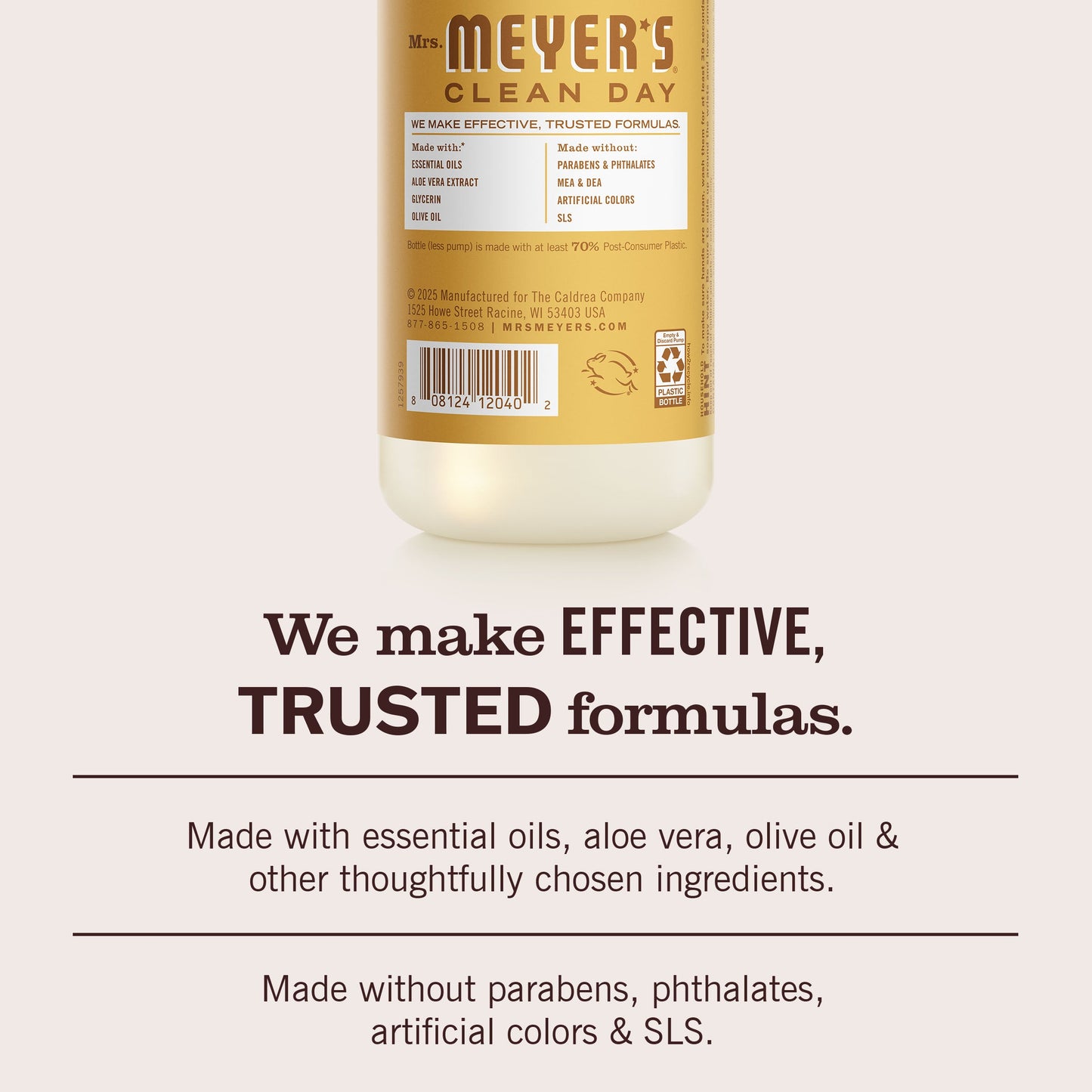 Mrs. Meyer's Clean Day Honeycomb Liquid Hand Soap Home Essential