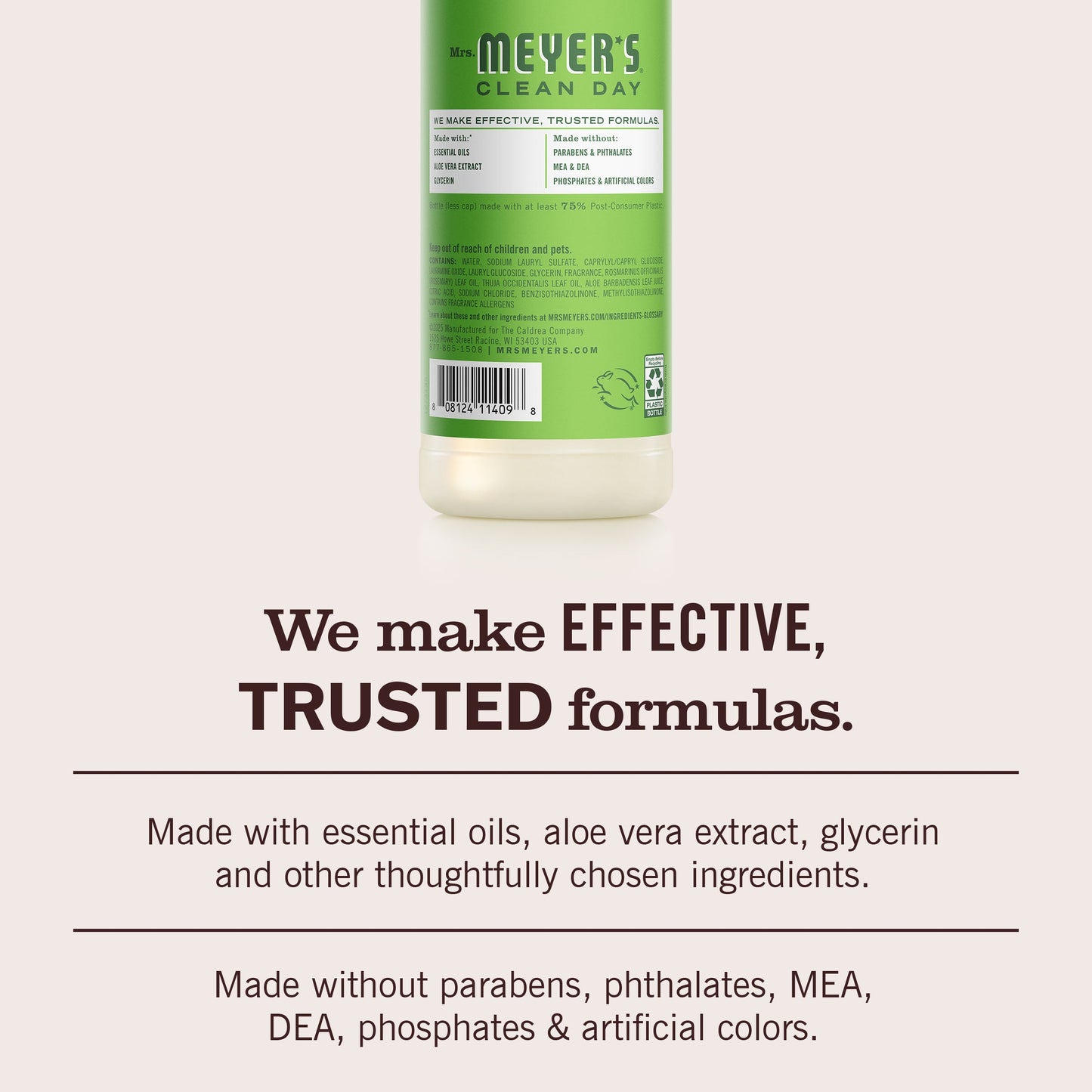 Mrs. Meyer's Clean Day Fresh Cut Grass Dishwashing Liquid Soap