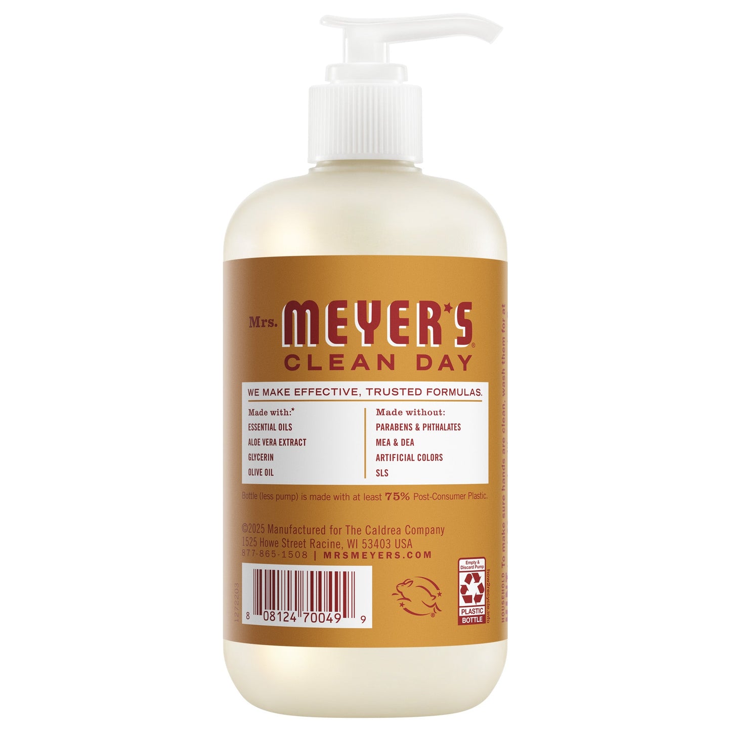 Mrs. Meyer's Clean Day Apple Cider Liquid Hand Soap Home Essential
