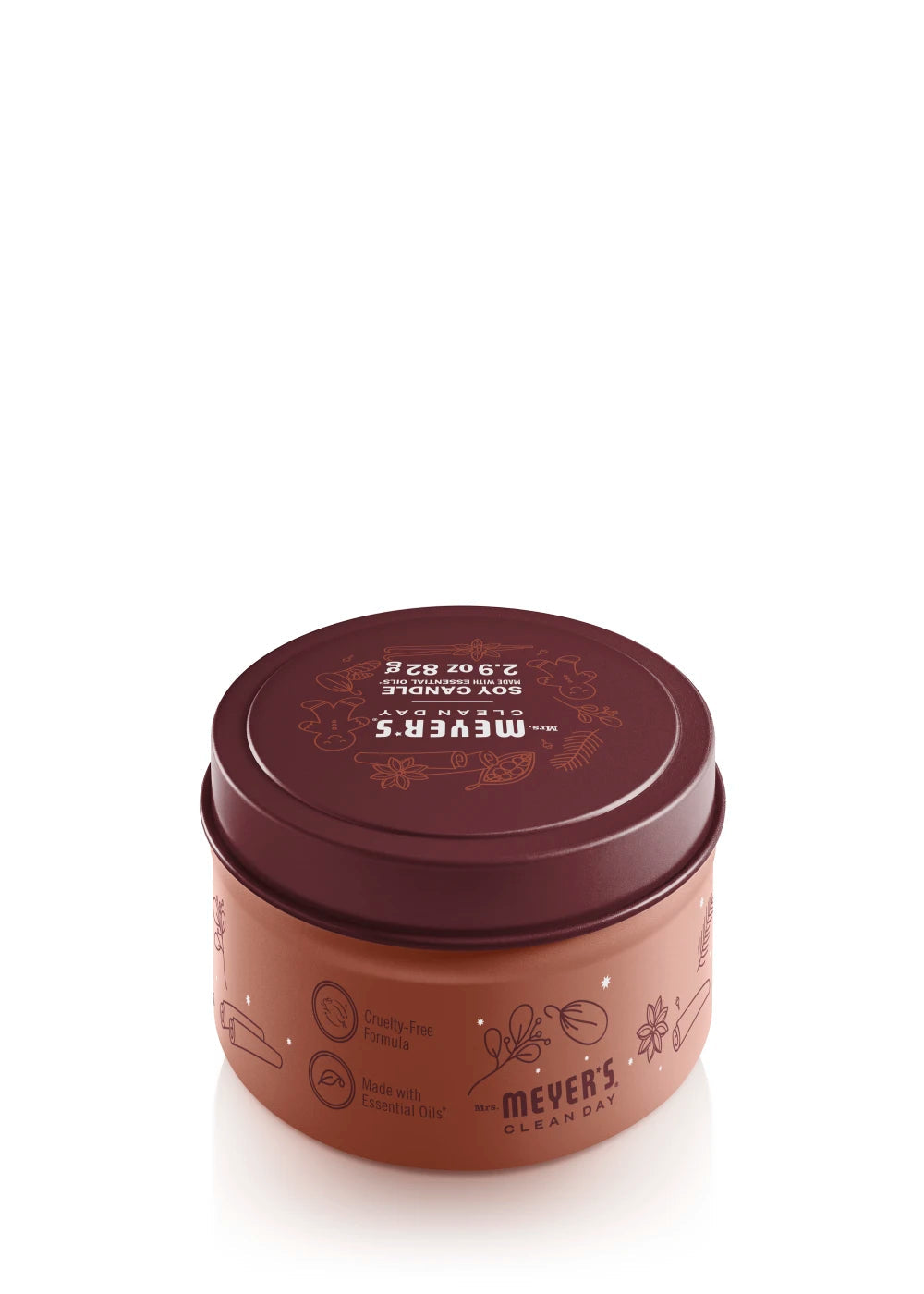 Mrs. Meyer's Clean Day Gingerbread Scented Tin Candle