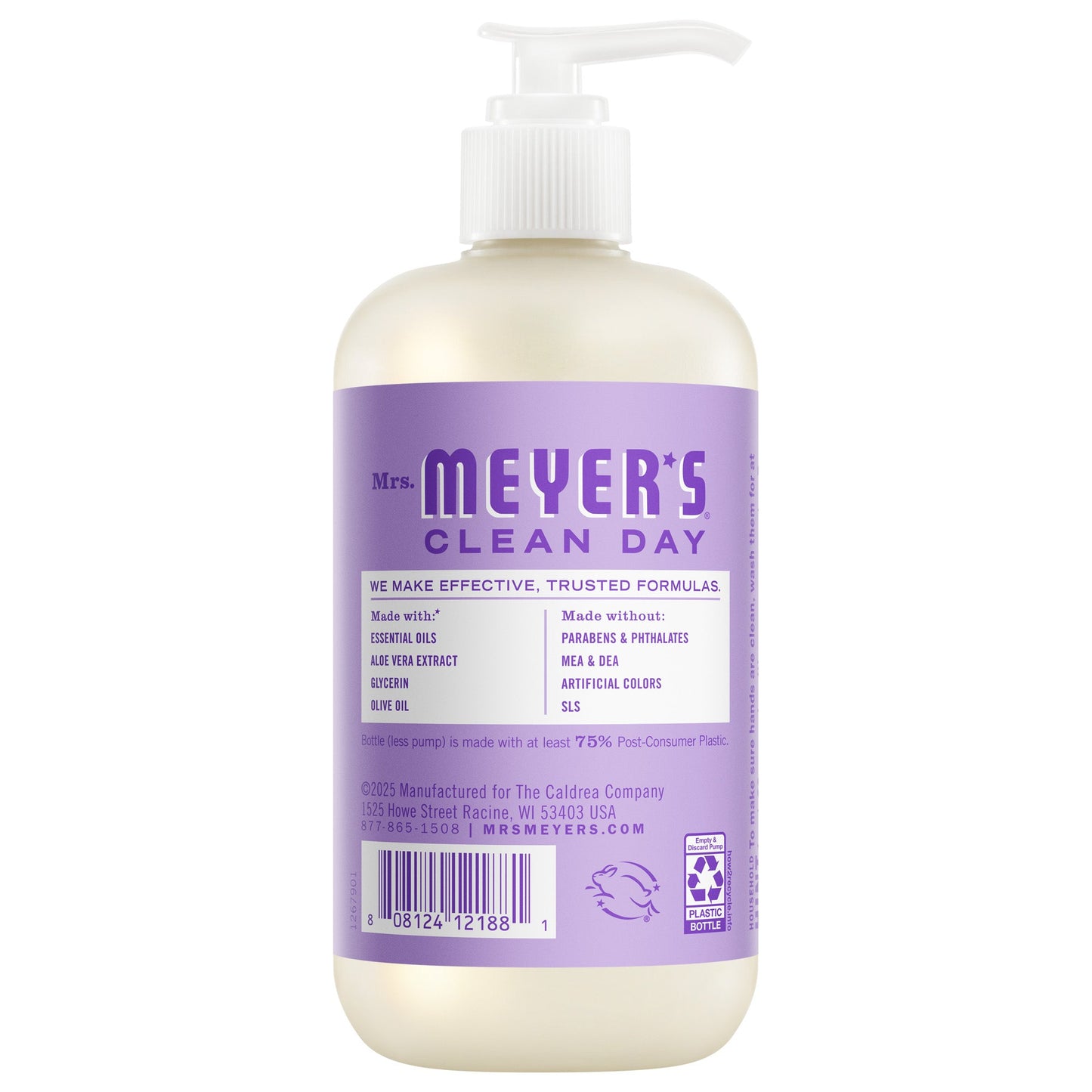 Mrs. Meyer's Clean Day Violet Liquid Hand Soap Home Essential