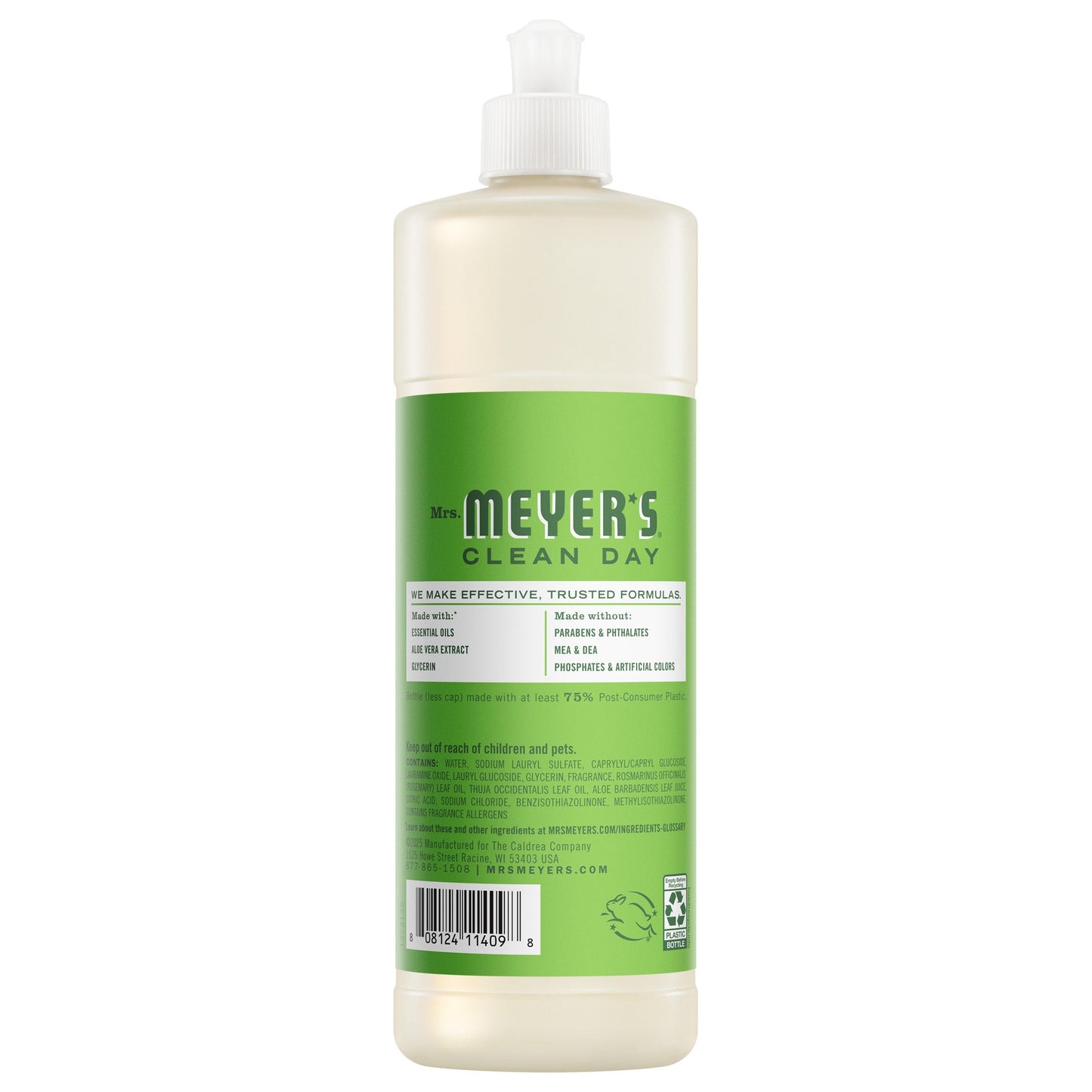 Mrs. Meyer's Clean Day Fresh Cut Grass Dishwashing Liquid Soap