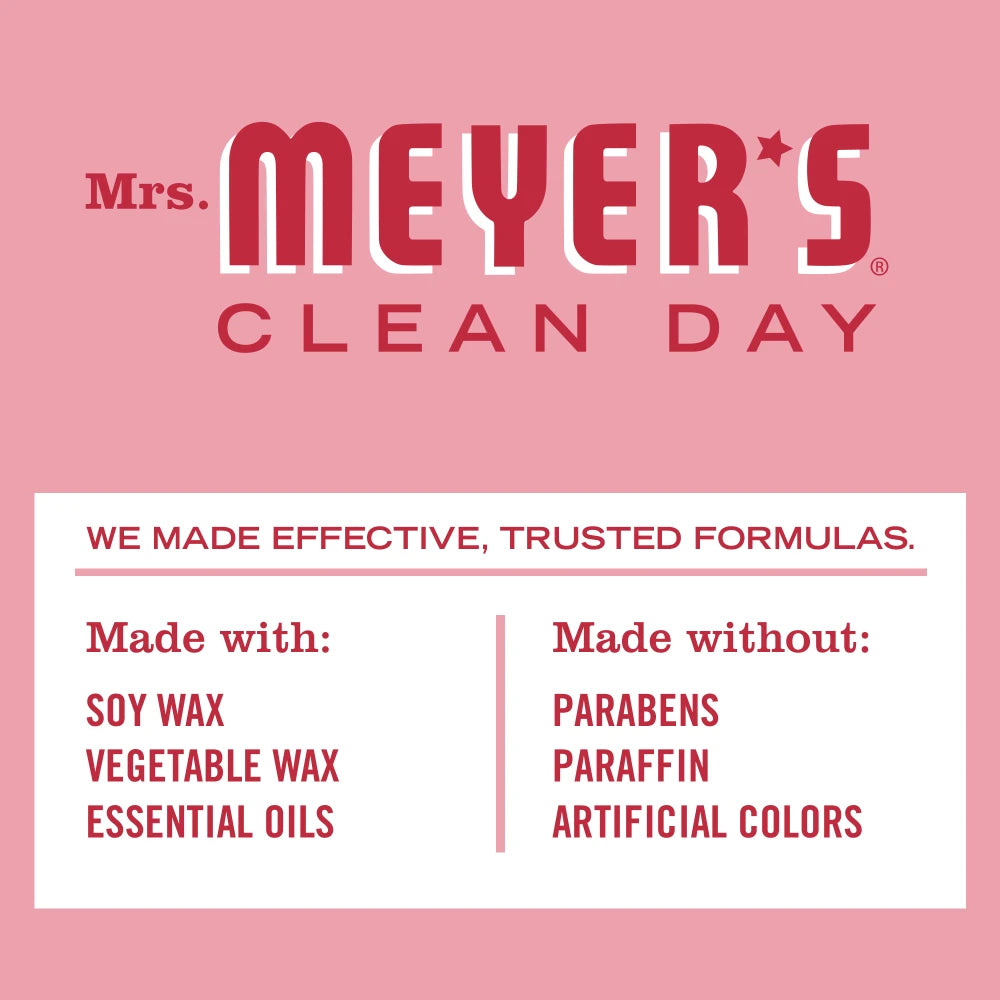 Mrs. Meyer's Clean Day Peppermint Large Soy Candle
