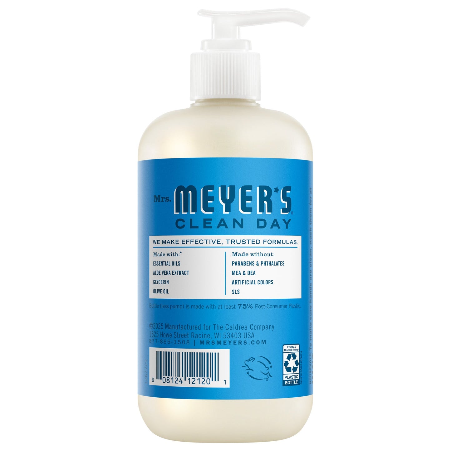 Mrs. Meyer's Clean Day Blueberry Liquid Hand Soap Bundle, 3-Count