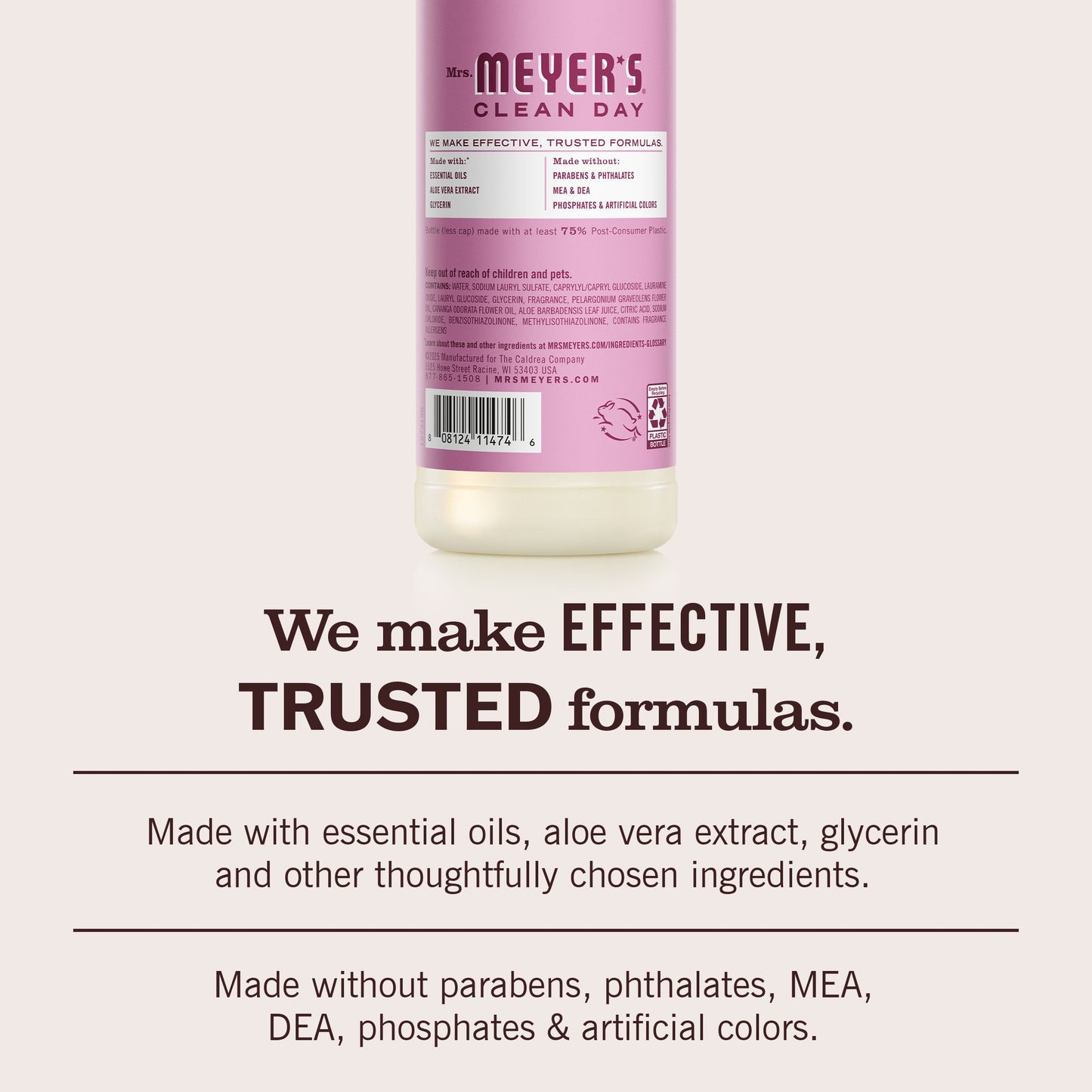 Mrs. Meyer's Clean Day Peony Dishwashing Liquid