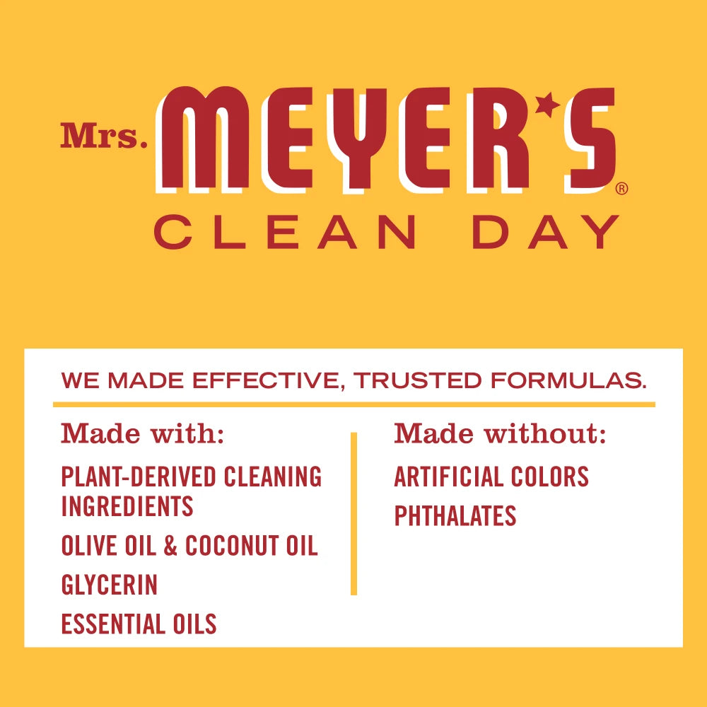 Mrs. Meyer's Clean Day Clementine Daily Bar Soap Home Essential