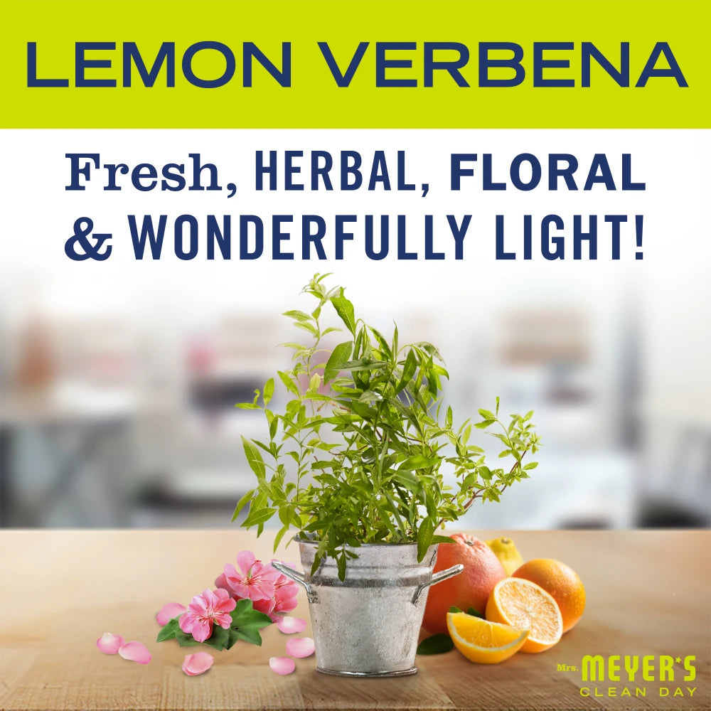 Mrs. Meyer's Clean Day Lemon Verbena Probiotic Multi-Surface Concentrate Home Care