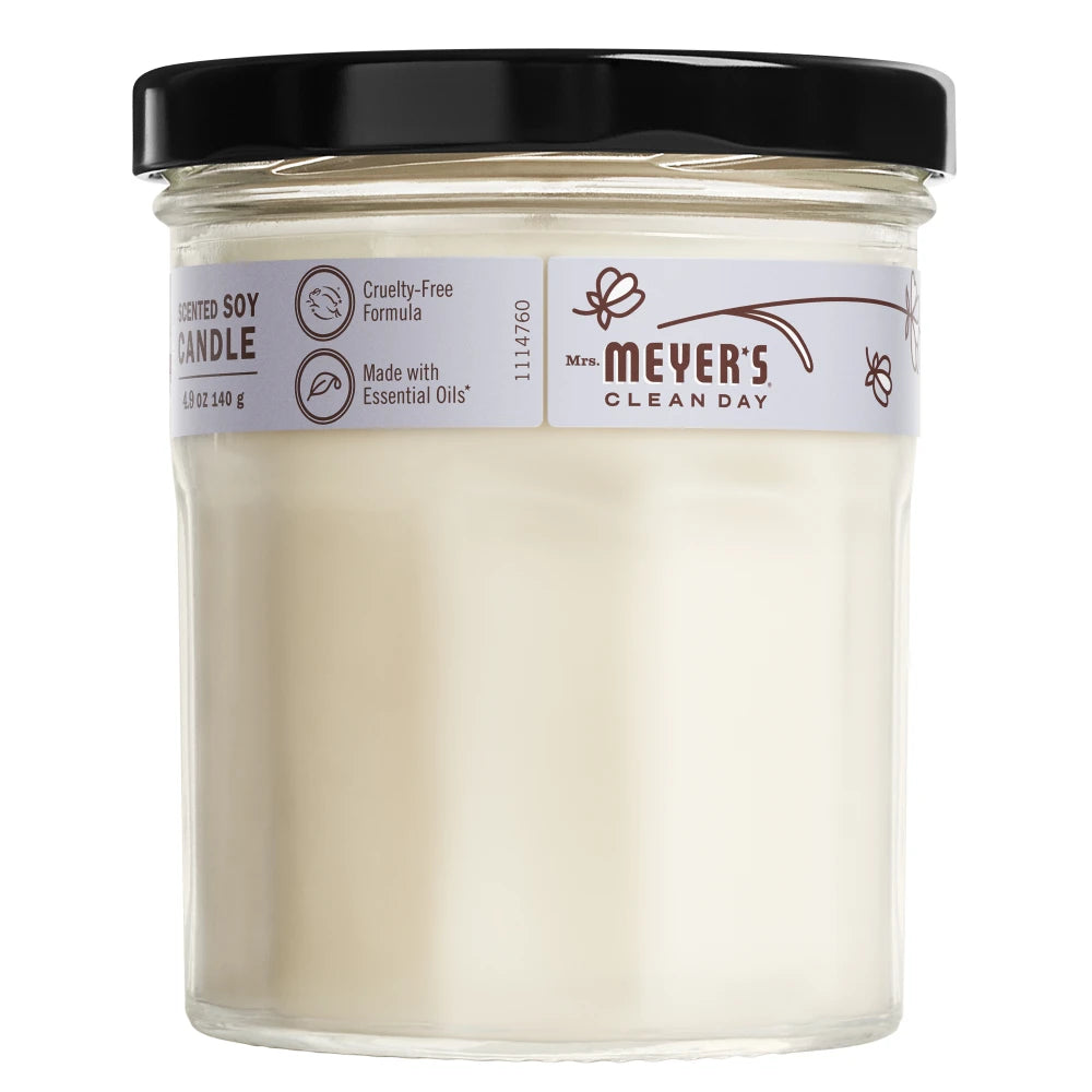 Mrs. Meyer's Clean Day Large Lavender Scented Soy Candle Home Essential