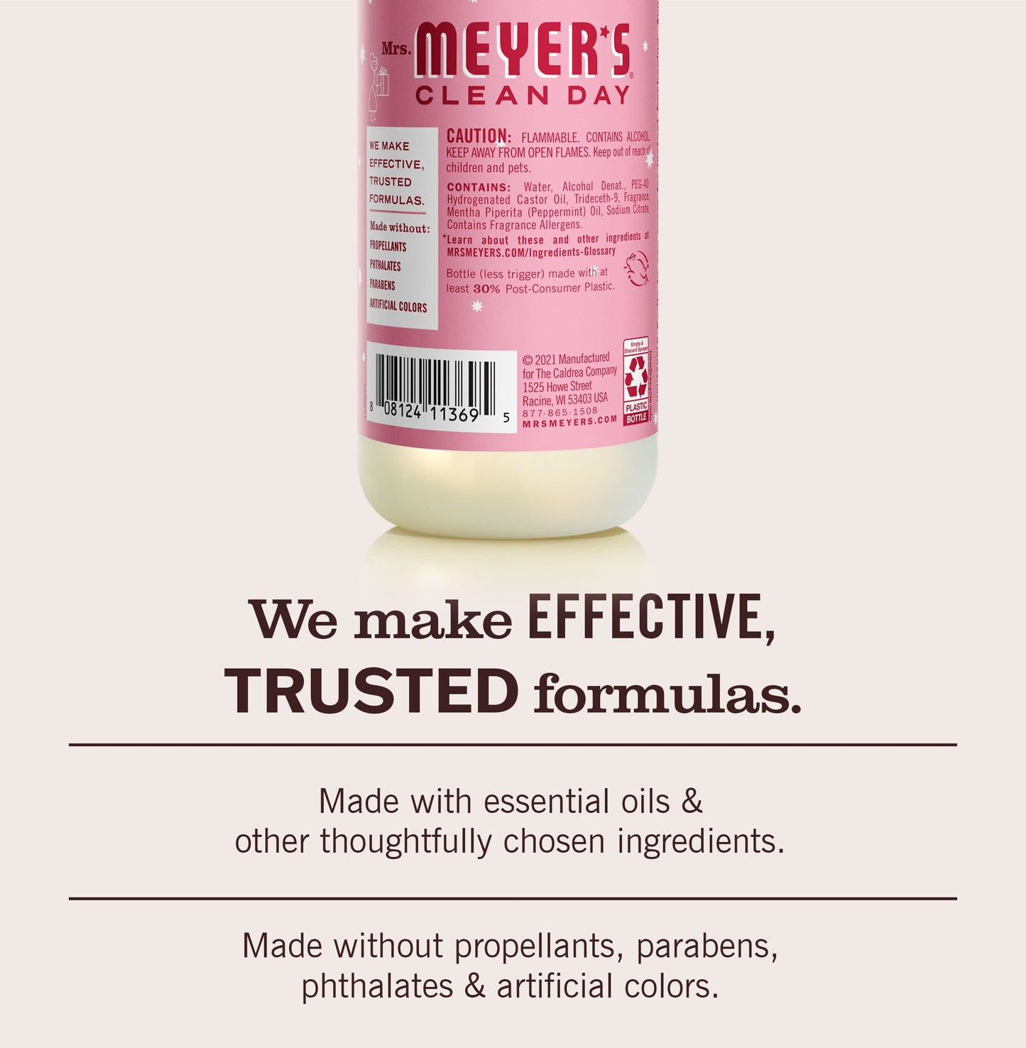 Mrs. Meyer's Clean Day Peppermint Room Freshening Spray
