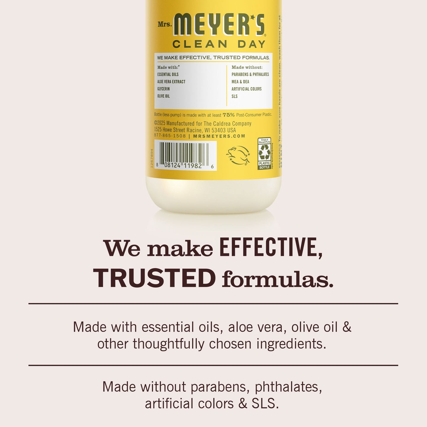 Mrs. Meyer's Clean Day Dandelion Liquid Hand Soap Bundle, 3-Count