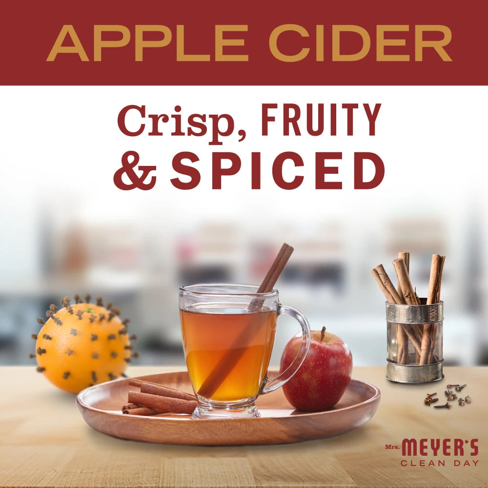Mrs. Meyer's Clean Day Apple Cider Large Soy Candle