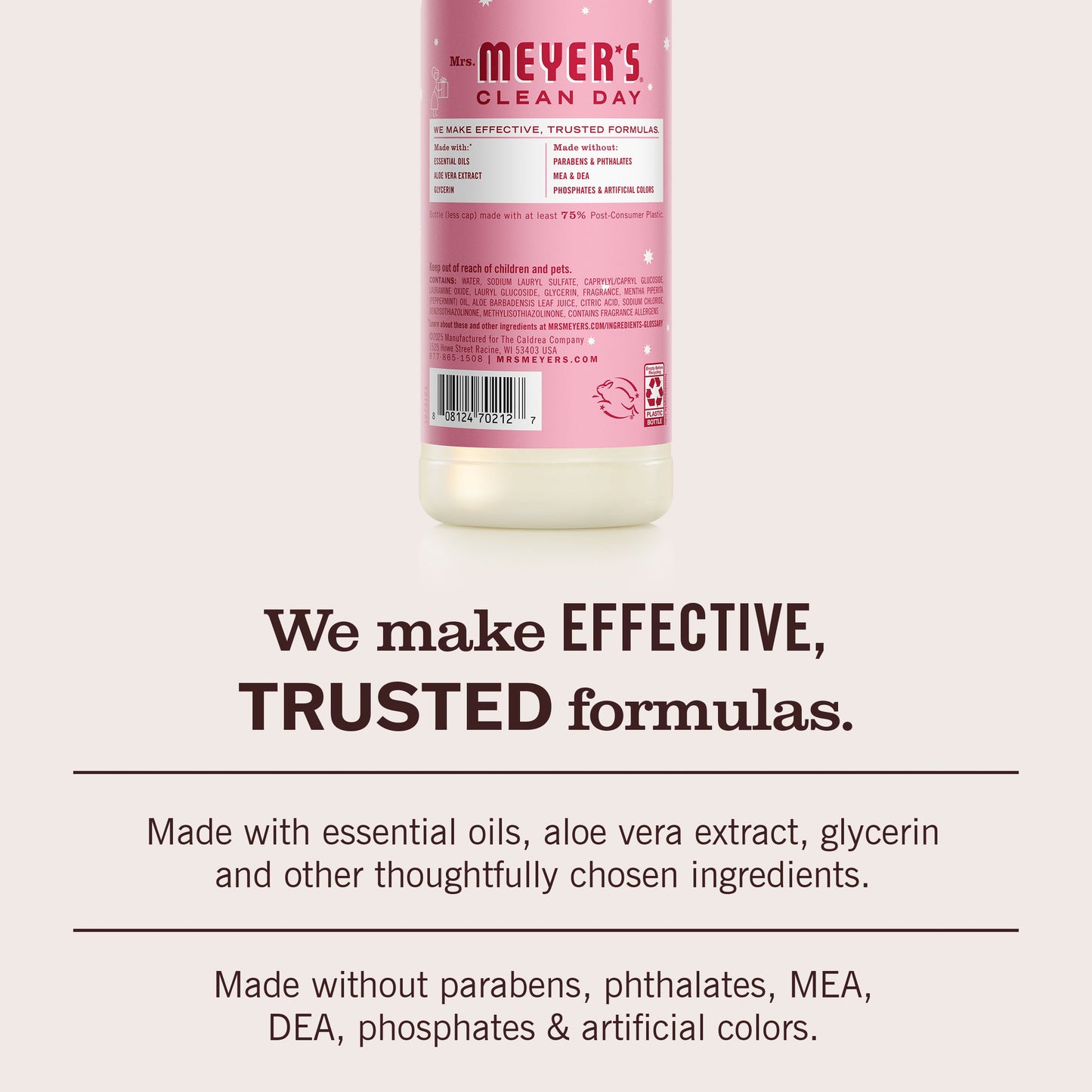 Mrs. Meyer's Clean Day Peppermint Dishwashing Liquid