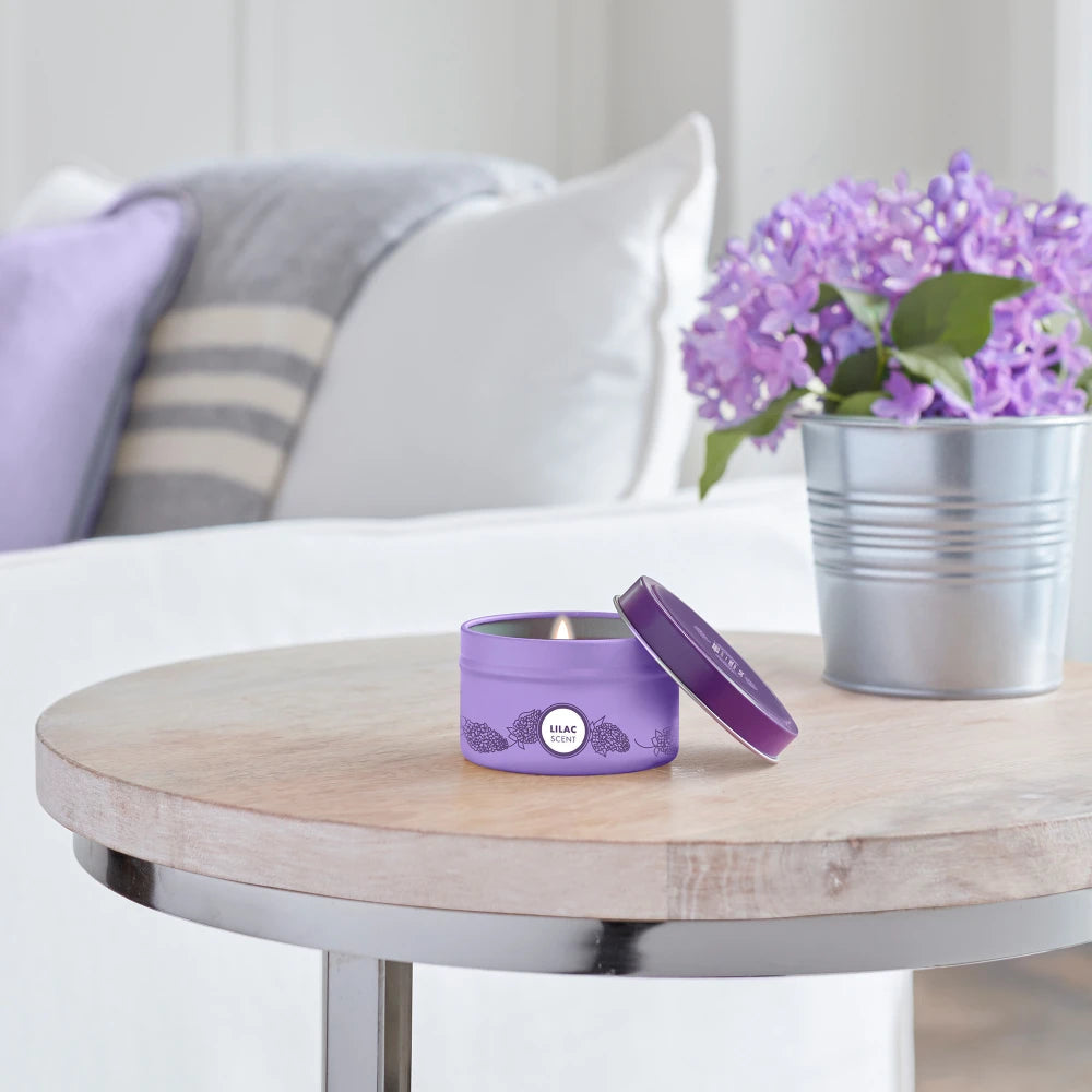 Mrs. Meyer's Clean Day Lilac Scented Tin Candle