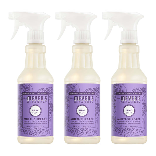 Mrs. Meyer's Clean Day Lilac Multi-Surface Cleaner Bundle, 3-Count