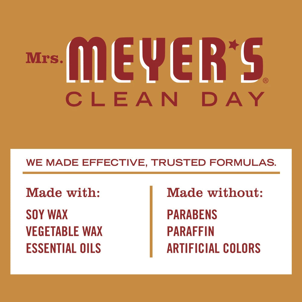 Mrs. Meyer's Clean Day Apple Cider Scented Tin Candle