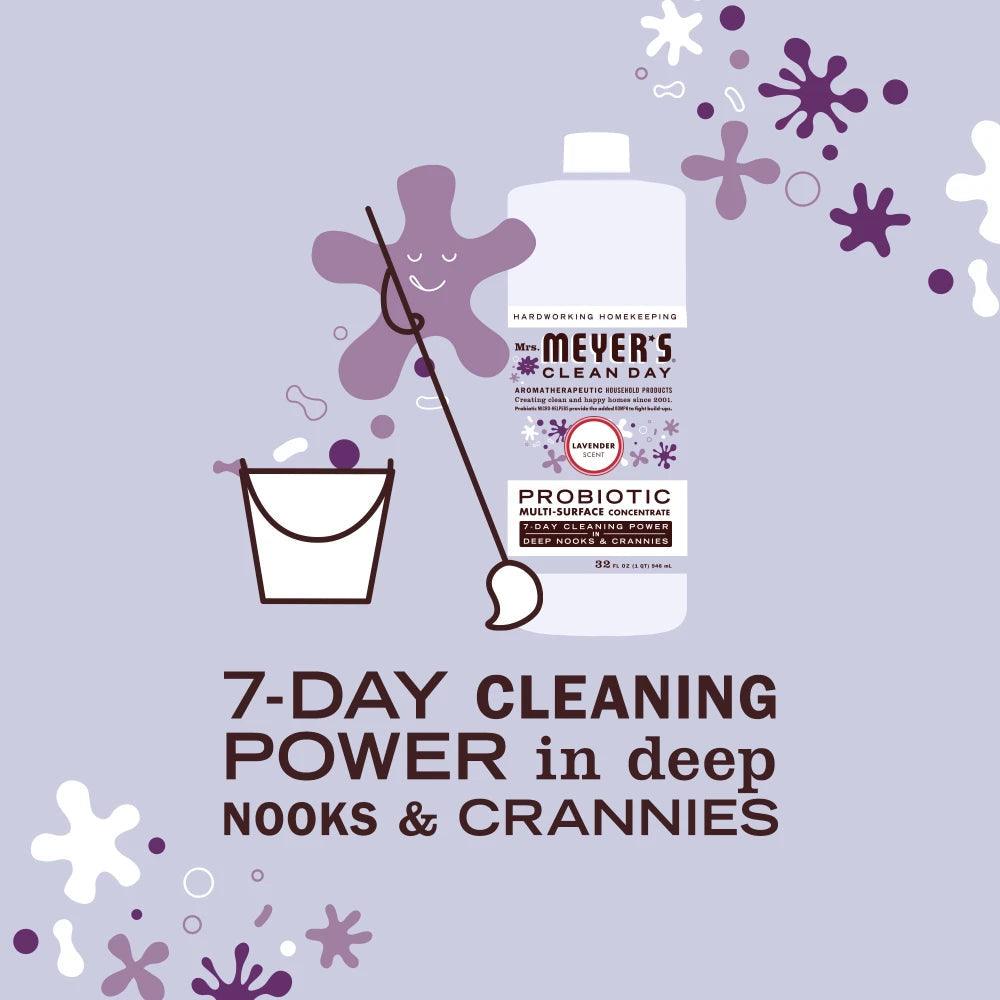 Mrs. Meyer's Clean Day Lavender Probiotic Multi-Surface Concentrate Home Care